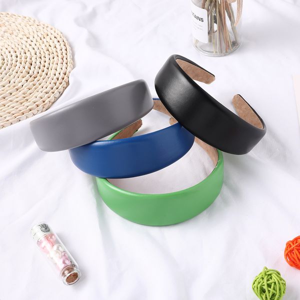 pu leather fashion simple hairband for woman wide headband hair band headwear hair hoop accessories, Golden;white
pu leather fashion simple hairband for woman wide headband hair band headwear hair hoop accessories, Golden;white