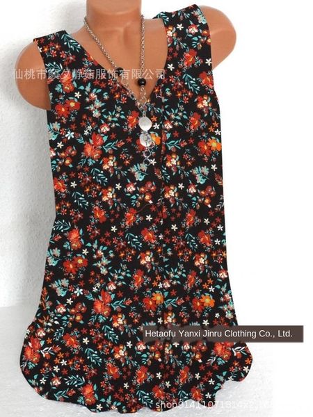 2020 sleeveless printed loose large size women's clothing 2020 sleeveless vest vest printed loose large size women's clothing, White
2020 sleeveless printed loose large size women's clothing 2020 sleeveless vest vest printed loose large size women's clothing, White