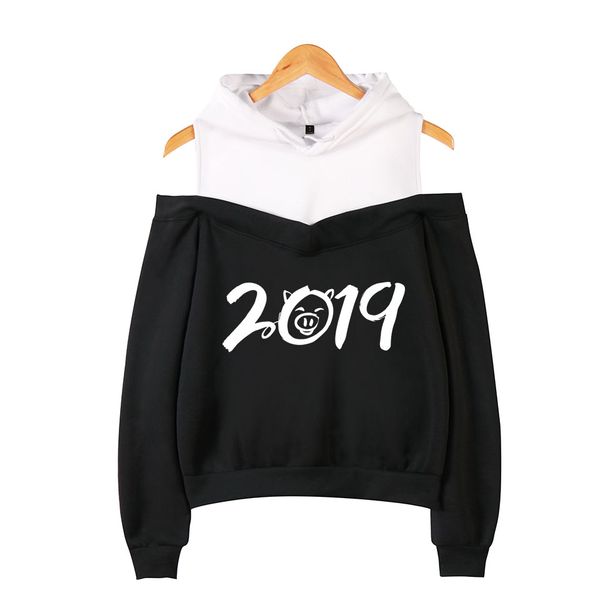 frdun 2019 new pig year hoodies sweatshirts women sleeve off-shoulder exclusive women love youself autumn hooded, Black
frdun 2019 new pig year hoodies sweatshirts women sleeve off-shoulder exclusive women love youself autumn hooded, Black