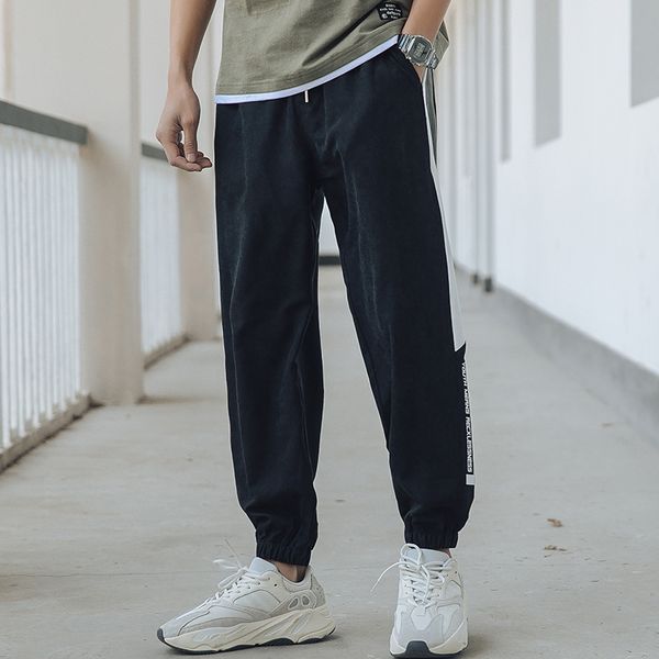 men's pants loose-fit casual summer basketball jogging beam harajuku-style-handsome amazing suction eye harem, Black
men's pants loose-fit casual summer basketball jogging beam harajuku-style-handsome amazing suction eye harem, Black