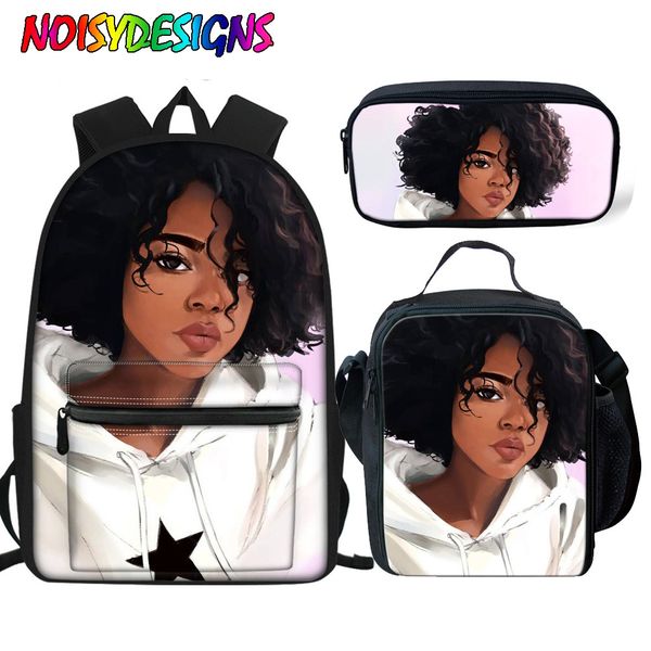 noisydesigns school bags for kids 3pcs/set school backpack african american black art girls shoulder bags teenagers schoolbags 
noisydesigns school bags for kids 3pcs/set school backpack african american black art girls shoulder bags teenagers schoolbags