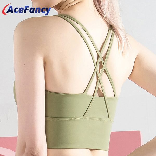 acefancy seamless cross beauty back yoga tank women t2162 plain push up bra workout running sports crop fitness gym, White;black
acefancy seamless cross beauty back yoga tank women t2162 plain push up bra workout running sports crop fitness gym, White;black
