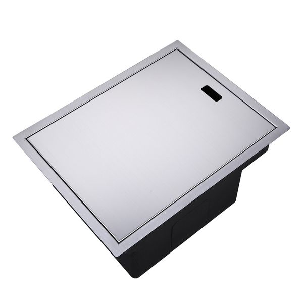 invisible kitchen sink 304 stainless steel single hidden kitchen sink drain basket and drain pipe ship by dhl
invisible kitchen sink 304 stainless steel single hidden kitchen sink drain basket and drain pipe ship by dhl