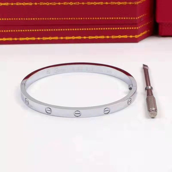 316l titanium teel love bracelet ro e gold ilver bracelet bangle women men crew crewdriver bracelet couple jewelry with logo bag, White
316l titanium teel love bracelet ro e gold ilver bracelet bangle women men crew crewdriver bracelet couple jewelry with logo bag, White