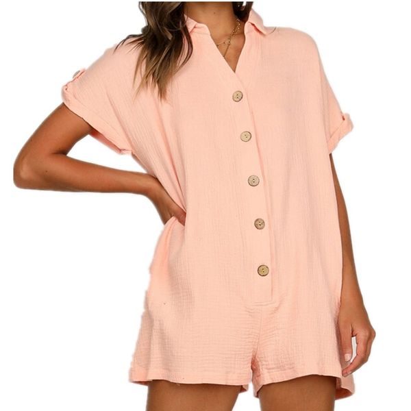 women summer button romper sleeveless v neck clubwear playsuit loose casual rompers womens jumpsuits shorts, Black;white
women summer button romper sleeveless v neck clubwear playsuit loose casual rompers womens jumpsuits shorts, Black;white