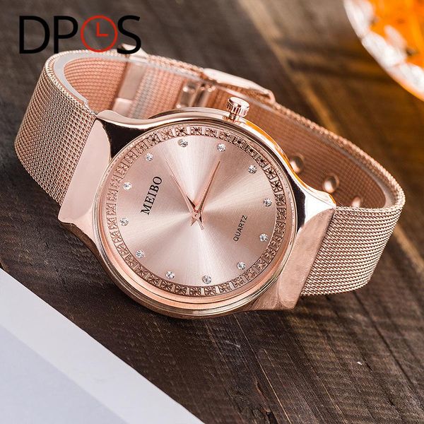 diamond rose gold women quartz watch ladies wristwatch dpos 2018 simple female hand clock, Slivery;brown
diamond rose gold women quartz watch ladies wristwatch dpos 2018 simple female hand clock, Slivery;brown