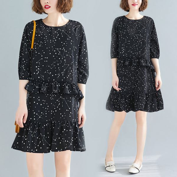 2020 new arrive summer maternity dress woman chiffon star print large size dresses pregnant woman clothing md-02336, White
2020 new arrive summer maternity dress woman chiffon star print large size dresses pregnant woman clothing md-02336, White