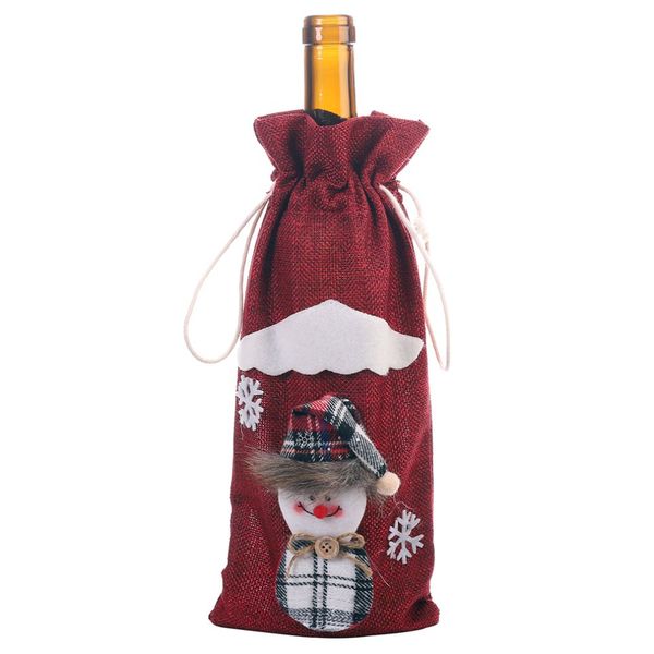christmas decorations dining table wine bottle decoration burlap snowman bottle cover small decorations removable
christmas decorations dining table wine bottle decoration burlap snowman bottle cover small decorations removable