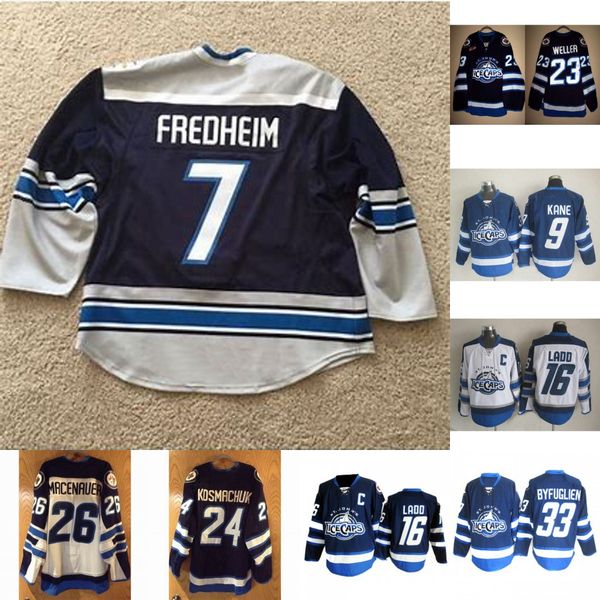 Mens St JohnsIce Caps 16 Andrew Ladd 10 Gordon 9 Kane 33 Byfuglien 23 Weller 7 Fredheim 26 Maxime Macenauer 24 Scott Kosmachuk Hockey Jersey
Mens St JohnsIce Caps 16 Andrew Ladd 10 Gordon 9 Kane 33 Byfuglien 23 Weller 7 Fredheim 26 Maxime Macenauer 24 Scott Kosmachuk Hockey Jersey