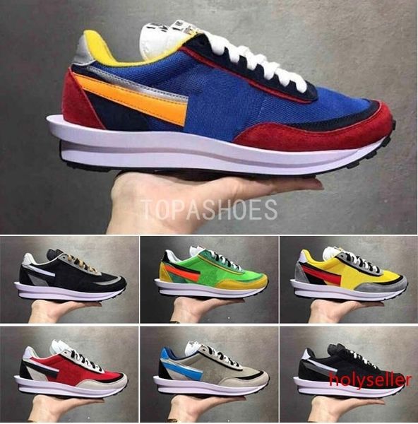 sacai ldv waffle varsity blue green gusto black varsity athletic shoes for men women fashion designers racer daybreak sports shoe eur36-45
sacai ldv waffle varsity blue green gusto black varsity athletic shoes for men women fashion designers racer daybreak sports shoe eur36-45