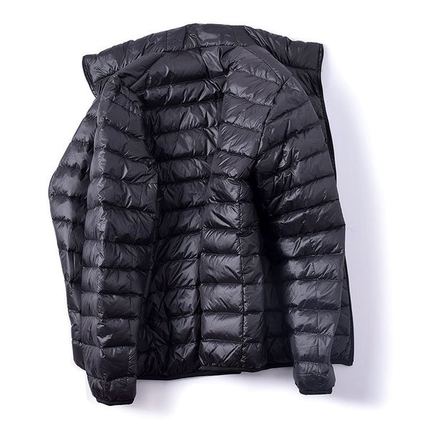 men's down & parkas fashion warm stand collar men clothing winter solid color short thin coat for casual male portable outerwear, Black
men's down & parkas fashion warm stand collar men clothing winter solid color short thin coat for casual male portable outerwear, Black