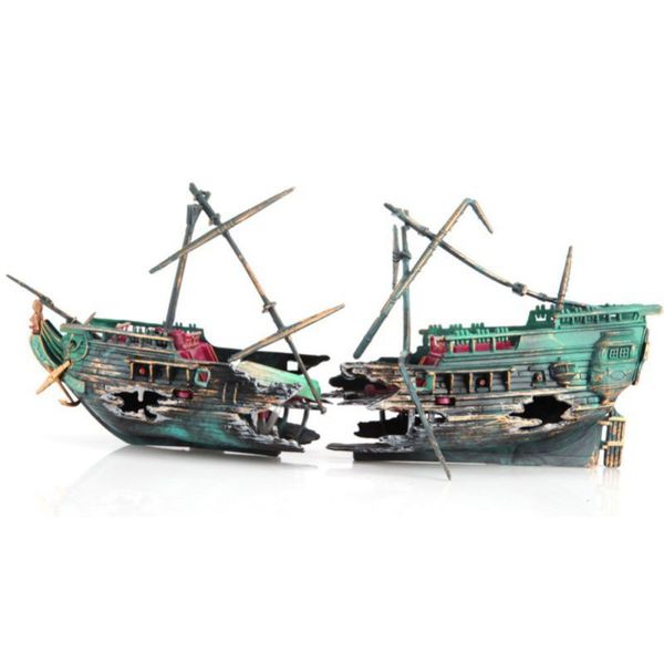 large aquarium decoration plactic ship boat air split shipwreck fish tank decor wreck sunk pet fish aquatic ornaments supplies
large aquarium decoration plactic ship boat air split shipwreck fish tank decor wreck sunk pet fish aquatic ornaments supplies
