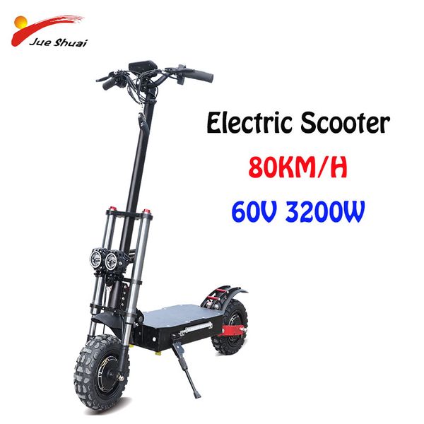 11inch 60v 3200w off road electric scooters trotinette electrique adulte scooter e bikes long distance monopattino
11inch 60v 3200w off road electric scooters trotinette electrique adulte scooter e bikes long distance monopattino