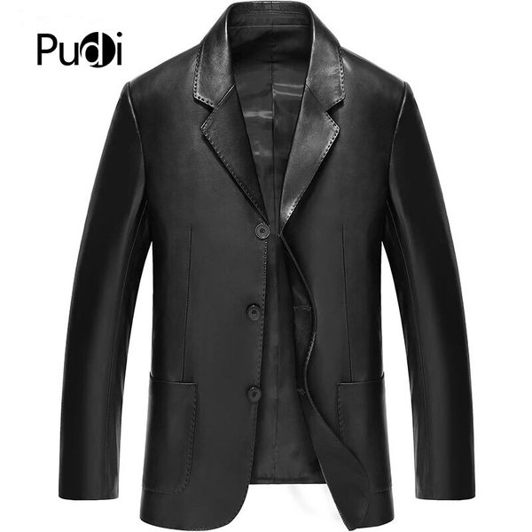 pudi mt832 2019 men new fashion real sheep leather jackets with collar fall winter casual outwear, Black;brown
pudi mt832 2019 men new fashion real sheep leather jackets with collar fall winter casual outwear, Black;brown