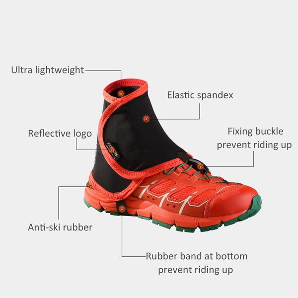 new 1 pair running walking marathon ski gaiters outdoor hiking walking climbing hunting snow legging gaiters shoes cover
new 1 pair running walking marathon ski gaiters outdoor hiking walking climbing hunting snow legging gaiters shoes cover