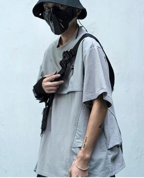 men/women japanese patchwork streetwear t-shirts mens hip hop casual fake two pieces short sleeve tshirts gray, White;black
men/women japanese patchwork streetwear t-shirts mens hip hop casual fake two pieces short sleeve tshirts gray, White;black