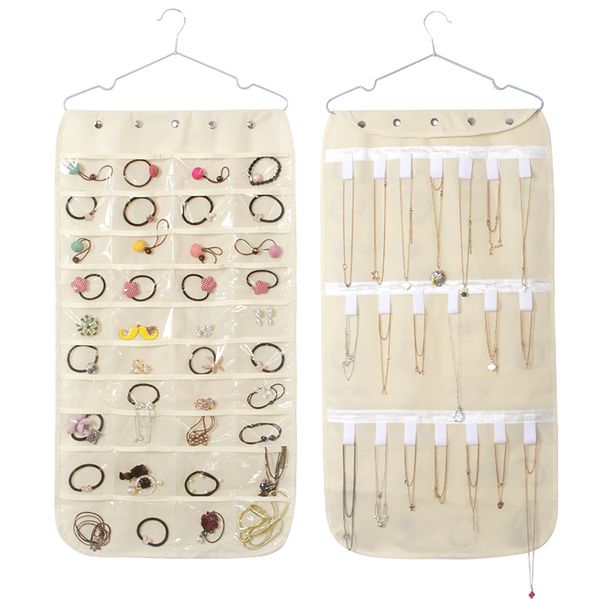 40 pockets hanging organizer jewelry storage bag wardrobe closet organizer earrings ring necklace bracelet pouch display holder, Pink;blue
40 pockets hanging organizer jewelry storage bag wardrobe closet organizer earrings ring necklace bracelet pouch display holder, Pink;blue