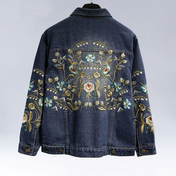 hee grand women embroidery denim jakcets plus size 3xl 5xl 2019 autumn turn-down collar outwears chic bomber jacket 3xl wwj971, Black;brown
hee grand women embroidery denim jakcets plus size 3xl 5xl 2019 autumn turn-down collar outwears chic bomber jacket 3xl wwj971, Black;brown