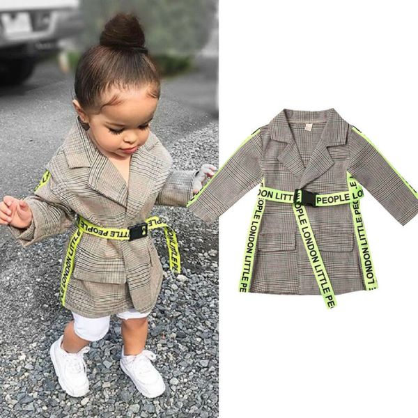 6m-5y toddler baby kids girl autumn winter coats letter plaid trench belted coat formal outwear children kid costumes, Blue;gray
6m-5y toddler baby kids girl autumn winter coats letter plaid trench belted coat formal outwear children kid costumes, Blue;gray