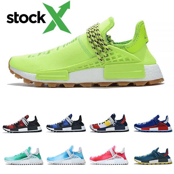 With Stock X Human Race Men Women Running Shoes 2019 Pharrell Williams HU Green Triple Black White Mens Trainers Sport Sneaker Size 36-47
With Stock X Human Race Men Women Running Shoes 2019 Pharrell Williams HU Green Triple Black White Mens Trainers Sport Sneaker Size 36-47