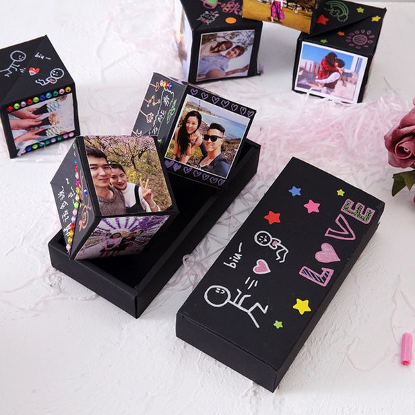 creative diy p album birthday gift for anniversary scrapbook surprise party bouncing gifts box
creative diy p album birthday gift for anniversary scrapbook surprise party bouncing gifts box