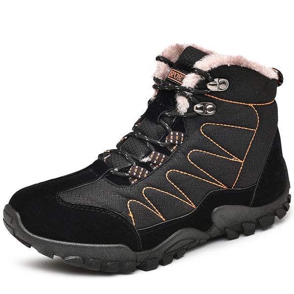 shoes for men boots slip on warm fur winter sneakers men snow boots waterproof, Black
shoes for men boots slip on warm fur winter sneakers men snow boots waterproof, Black