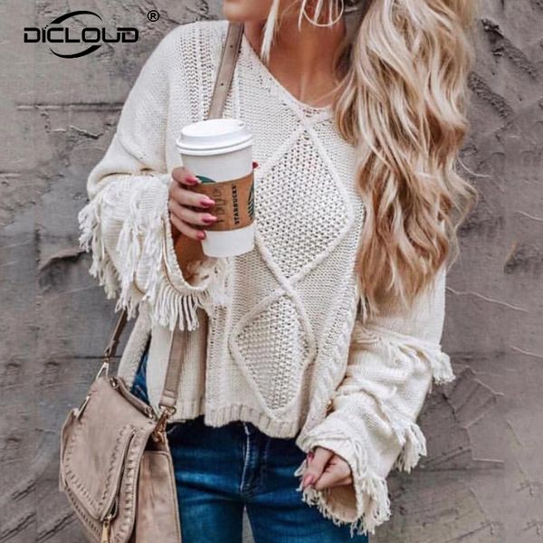 6 colors ins fashion tassel sweaters 2019 spring autumn v neck knitted pullovers jumpers female cozy warm sweater knitwear, Black;gray
6 colors ins fashion tassel sweaters 2019 spring autumn v neck knitted pullovers jumpers female cozy warm sweater knitwear, Black;gray