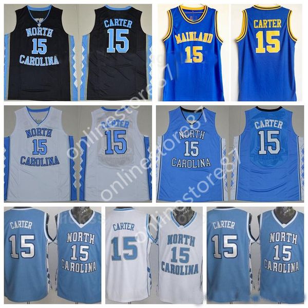 men youth university college basketball vince 15 carter vintage breathable stitched classic jerseys red white custom any name or number, Black 
men youth university college basketball vince 15 carter vintage breathable stitched classic jerseys red white custom any name or number, Black