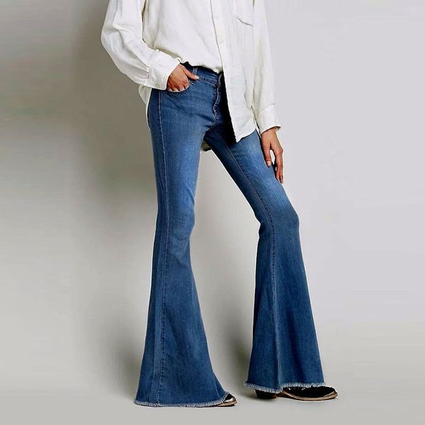 low waist flare jeans women bleached bell bottom skinny woman female wide leg pants femme basic vintage denim pantalon plus size, Blue
low waist flare jeans women bleached bell bottom skinny woman female wide leg pants femme basic vintage denim pantalon plus size, Blue
