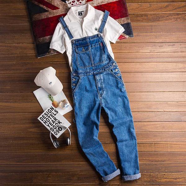 loose piece overalls male korean version of tooling overalls male denim jumpsuit, Black
loose piece overalls male korean version of tooling overalls male denim jumpsuit, Black