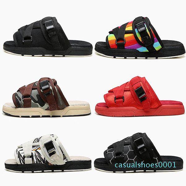 2019 new visvim slippers men women lovers fashion luxury shoes slippers beach hip-hop street sandals outdoor slippers, Black
2019 new visvim slippers men women lovers fashion luxury shoes slippers beach hip-hop street sandals outdoor slippers, Black