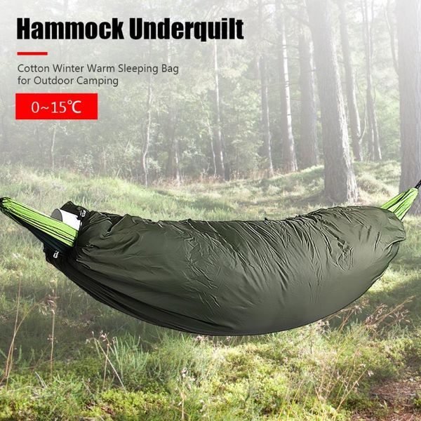 portable outdoor camping hammock underquilt cotton winter warm thermal sleeping bag blanket hanging sleeping bed swing single
portable outdoor camping hammock underquilt cotton winter warm thermal sleeping bag blanket hanging sleeping bed swing single