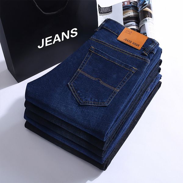 p41 2019 весна и лето новый стиль джинсы мужские бизнес slim fit plus эластичность размера мужская одежда повседневные брюки, Blue
p41 2019 весна и лето новый стиль джинсы мужские бизнес slim fit plus эластичность размера мужская одежда повседневные брюки, Blue