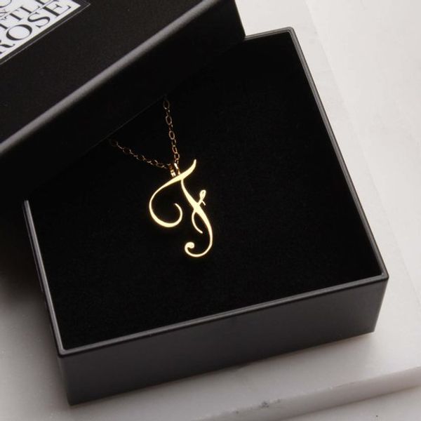 1pcs monogram english initial alphabet f chain necklace letter charm metal pendant engagement lucky gifts men, family, children jewelry, Silver
1pcs monogram english initial alphabet f chain necklace letter charm metal pendant engagement lucky gifts men, family, children jewelry, Silver