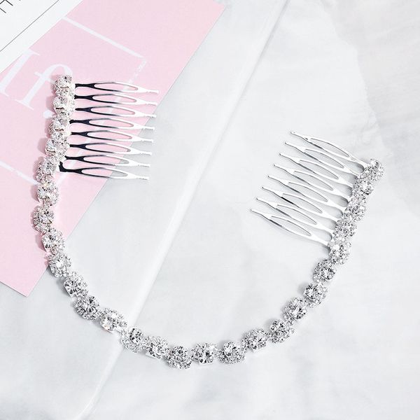 floralbride handmade silver clear rhinestones crystal wedding hair comb hair vine bridal headband accessories women jewelry, Golden;white
floralbride handmade silver clear rhinestones crystal wedding hair comb hair vine bridal headband accessories women jewelry, Golden;white