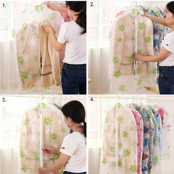 foldable 1pc transparent suit coat clothing dustproof bag hanging clothes dust cover garment storage protector 60*130cm
foldable 1pc transparent suit coat clothing dustproof bag hanging clothes dust cover garment storage protector 60*130cm