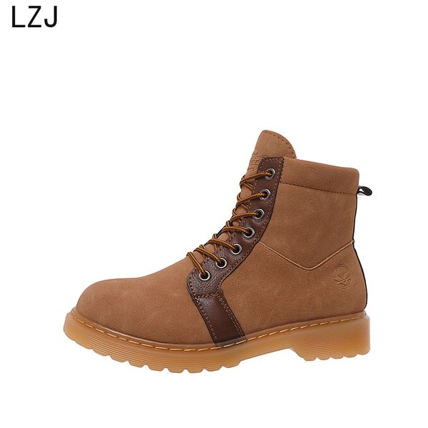 lzj boots women winter fashion female warm boots leather shoes work ankle boot for ladies 2019 cross tied female safety, Black
lzj boots women winter fashion female warm boots leather shoes work ankle boot for ladies 2019 cross tied female safety, Black