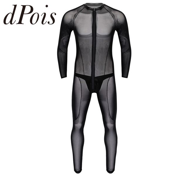 2pcs men see through sheer mesh lingerie round neck long sleeves leotard bodysuit jumpsuit + faux leather thong briefs underwear, White;black
2pcs men see through sheer mesh lingerie round neck long sleeves leotard bodysuit jumpsuit + faux leather thong briefs underwear, White;black