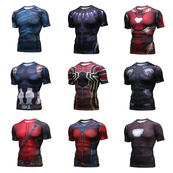 new spider deadpool thor 3d printed quick dry tights fitness short sleeve gym sport t shirt tees men t-shirt, Black;blue
new spider deadpool thor 3d printed quick dry tights fitness short sleeve gym sport t shirt tees men t-shirt, Black;blue
