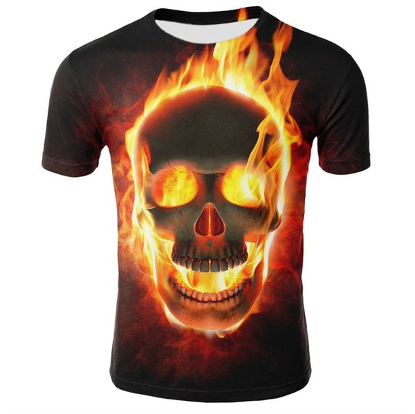 2019 new horror skull t shirt men women 3d print fire skull t-shirt short sleeve hip-hop tees summer cool t shirt halloween shirtq1078, White;black
2019 new horror skull t shirt men women 3d print fire skull t-shirt short sleeve hip-hop tees summer cool t shirt halloween shirtq1078, White;black