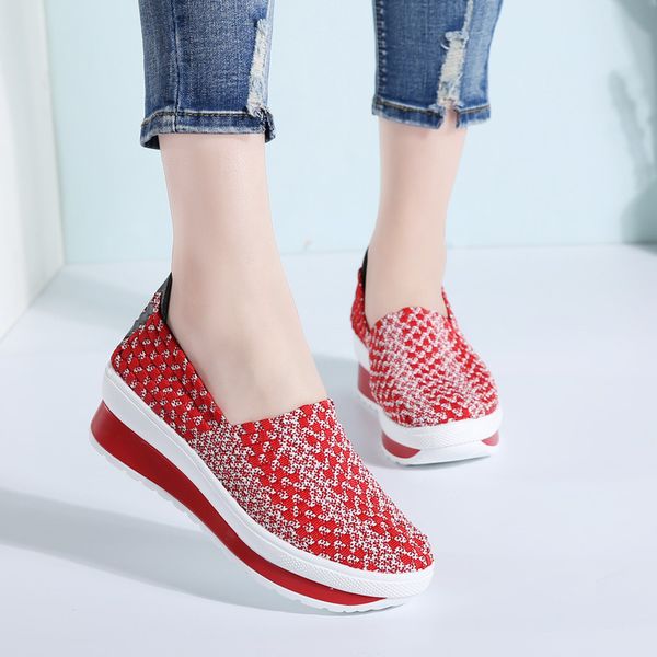 lightweight new products summer rocking shoes sports footwear women's shoes breathable extra high thick bottomed hairband platfo, Black
lightweight new products summer rocking shoes sports footwear women's shoes breathable extra high thick bottomed hairband platfo, Black