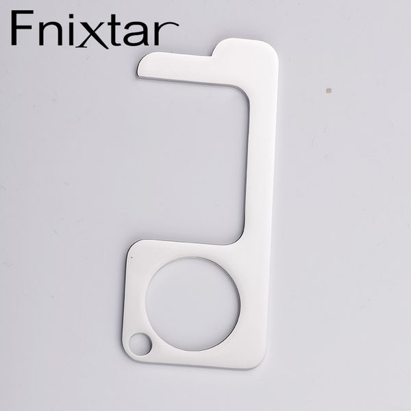 5pcs non contact door opener stainless steel keychain tool clean key keychain clean tools door hands opener dropshipping, Silver
5pcs non contact door opener stainless steel keychain tool clean key keychain clean tools door hands opener dropshipping, Silver