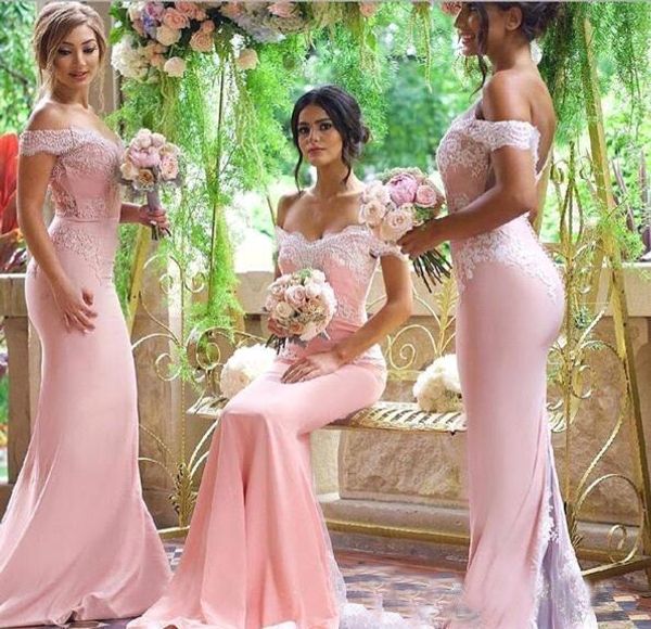 amazing pink elegant off shoulder mermaid bridesmaid dresses lace backless maid of the honor dress with buttons, White;pink
amazing pink elegant off shoulder mermaid bridesmaid dresses lace backless maid of the honor dress with buttons, White;pink