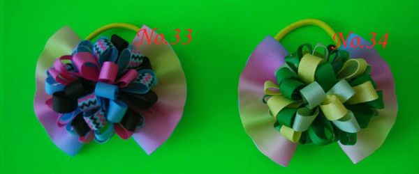 100 blessing girl boutique 4" loopy puffs fireworks hair bow colorful elastic, Slivery;white
100 blessing girl boutique 4" loopy puffs fireworks hair bow colorful elastic, Slivery;white