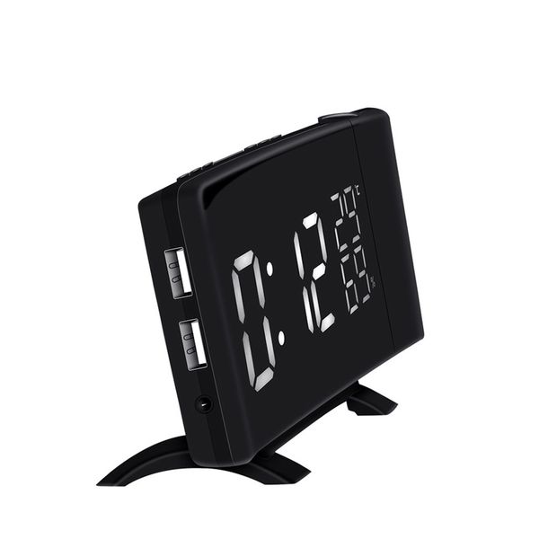projection alarm clock digital clock fm usb with dual alarms switching 3 colors projection 180° snooze function dropship #1830
projection alarm clock digital clock fm usb with dual alarms switching 3 colors projection 180° snooze function dropship #1830
