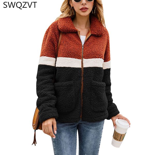 pocket zipper women jacket coat 2019 new fashion autumn winter ladies female coat warm women clothes bomber jacket, Black;brown
pocket zipper women jacket coat 2019 new fashion autumn winter ladies female coat warm women clothes bomber jacket, Black;brown