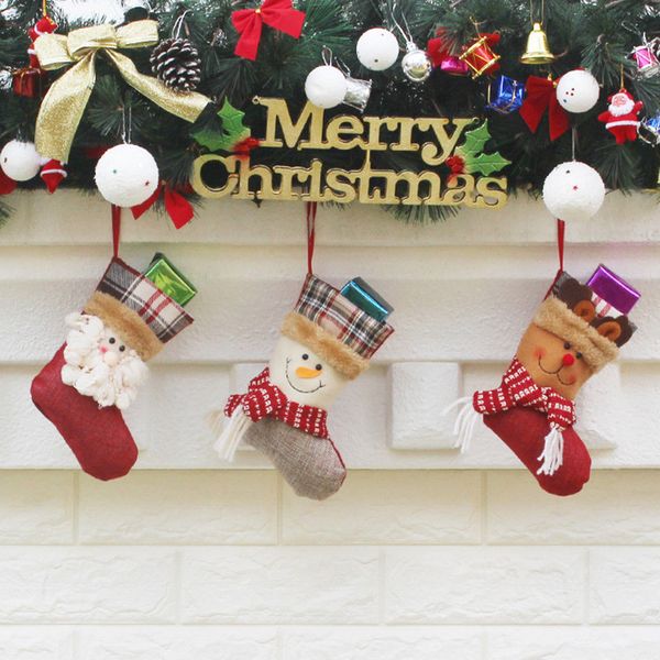 2018 christmas stocking plaid santa claus sock gift bag holder xmas tree ornaments
2018 christmas stocking plaid santa claus sock gift bag holder xmas tree ornaments