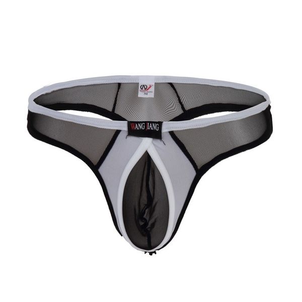 2017 men's gauze g-strings & thongs gay men underwear u convex crotch breathable mesh underpants brand cueca thong s1015, Red;black
2017 men's gauze g-strings & thongs gay men underwear u convex crotch breathable mesh underpants brand cueca thong s1015, Red;black