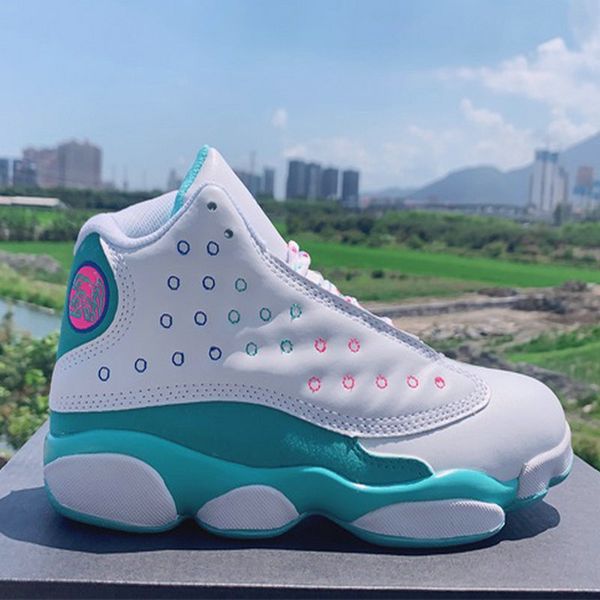 2020 обувь новый gs aurora зеленый белый розовый 13s баскетбол для женщин jumpman 13 спорт 23 дизайнер тренеров кроссовки дез chaussures
2020 обувь новый gs aurora зеленый белый розовый 13s баскетбол для женщин jumpman 13 спорт 23 дизайнер тренеров кроссовки дез chaussures