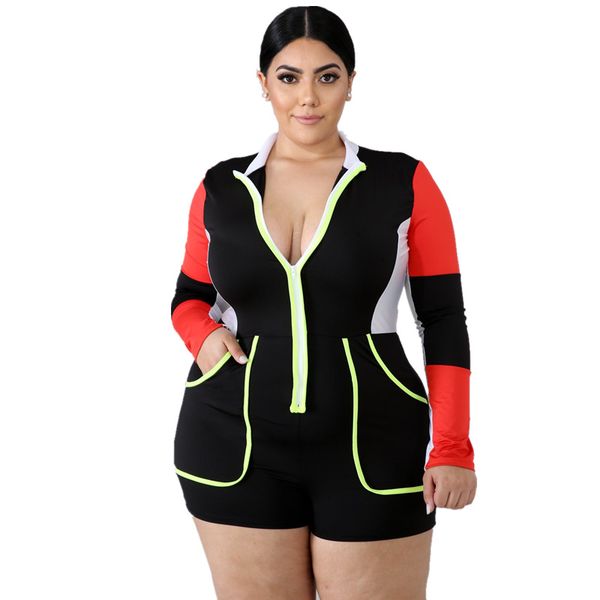 plus size jumpsuits 4xl oversized black red combishort combinaison short femme women ladies 2019 summer elegant mono corto mujer, Black;white
plus size jumpsuits 4xl oversized black red combishort combinaison short femme women ladies 2019 summer elegant mono corto mujer, Black;white